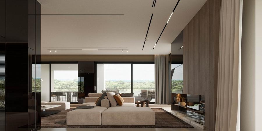 Penthouse 5 camere | 358 mp, terasa 84 mp, vedere padure – Pines Residence - 3