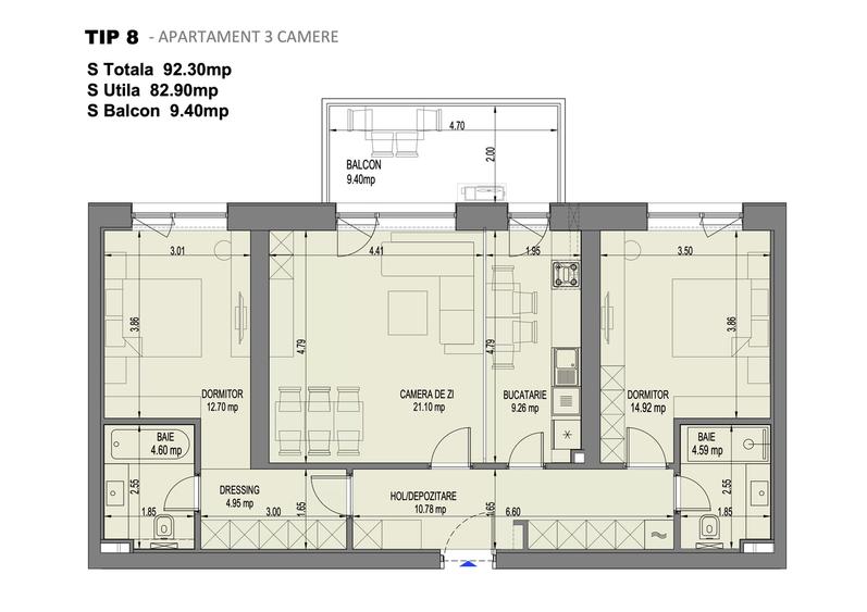 Aviatiei, Floreasca - 3