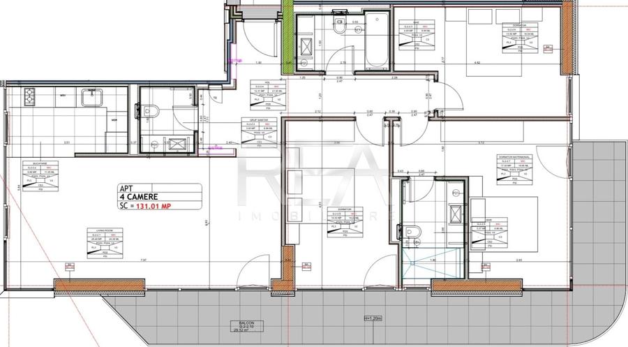 4 camere la 12 min Metrou Pipera - One Lake Club - 12