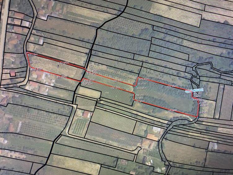 VAND URGENT 2 terenuri de 2580 mp si 8312 mp in NOVACI-Strada Rovine - 1