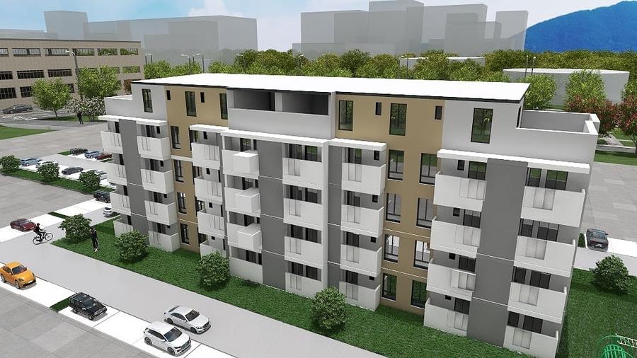 Apartament 2 camere, 43,6 mp + grădină 21 mp, lângă Lacul Binder - 8