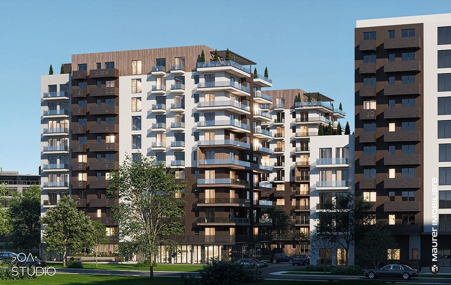 Garsonieră spațioasă cu terasă generoasă de 20 mp – Avantgarden3 Brașov, Faza V - 13