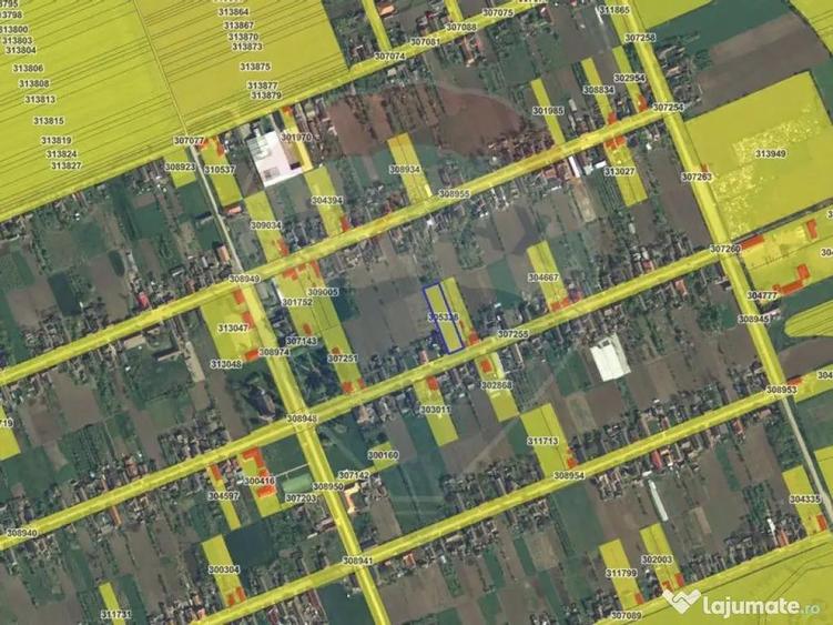 Teren curti constructii de vanzare 2147 mp in Tipar, Arad - 4