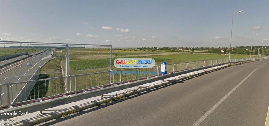 Teren Balotesti Moara Vlasiei 14 Ha acces la Nod  Autostrada A3