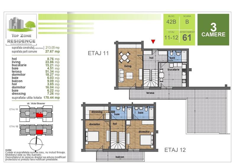 PROMO-Penthouse 3 camere_Finalizat_situat in zona comercială Pallady - 4