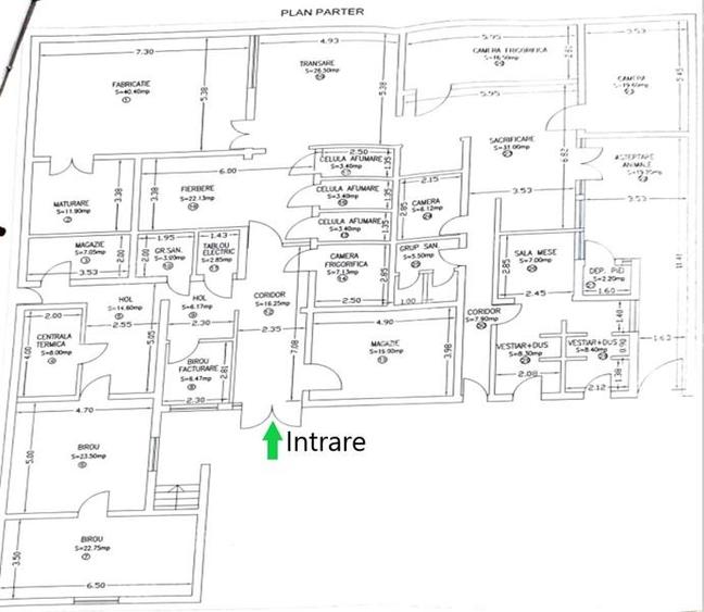 Spatiu comercial de 380 mp utili si teren 683 mp zona Terezian Sibiu - 7