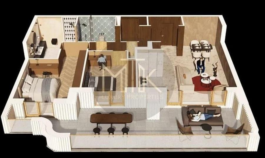 Pipera | Apartament modern, 3 camere, mobilat/utilat LUX - 5