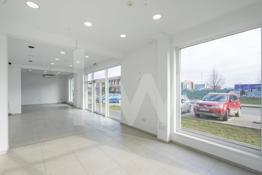Spatiu comercial finisat 174mp vitrina Dna Stanca ideal showroom clinica - 1