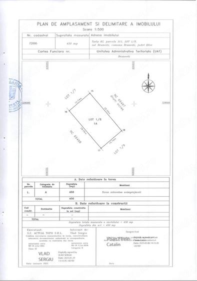 TEREN 450 MP , Brane?ti, Strada Violetelor - 2