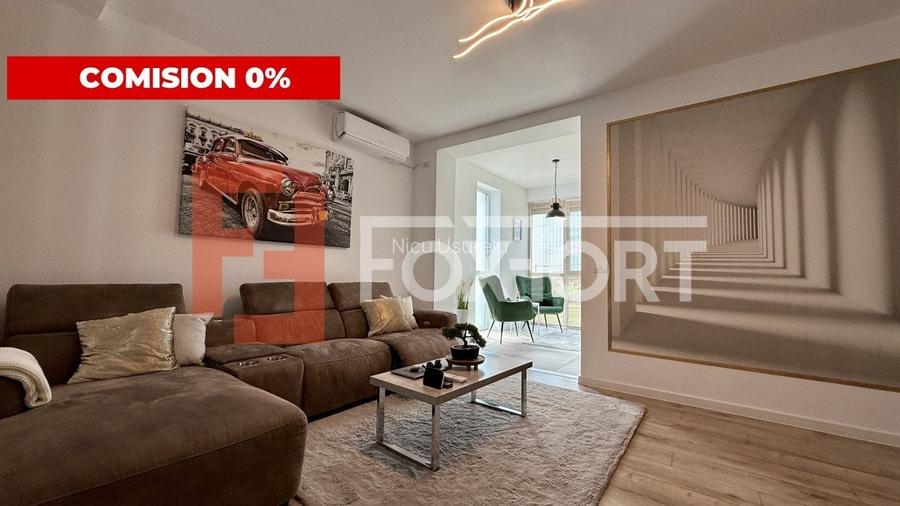 COMISION 0% Apartament cu 3 camere, mobilat, utilat - zona Dumbravita