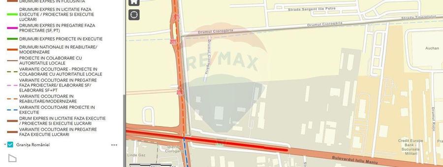 TEREN DE VANZARE MILITARI - DRUMUL CIOROGARLA - IDEAL LOGISTICA/RETAIL - 3