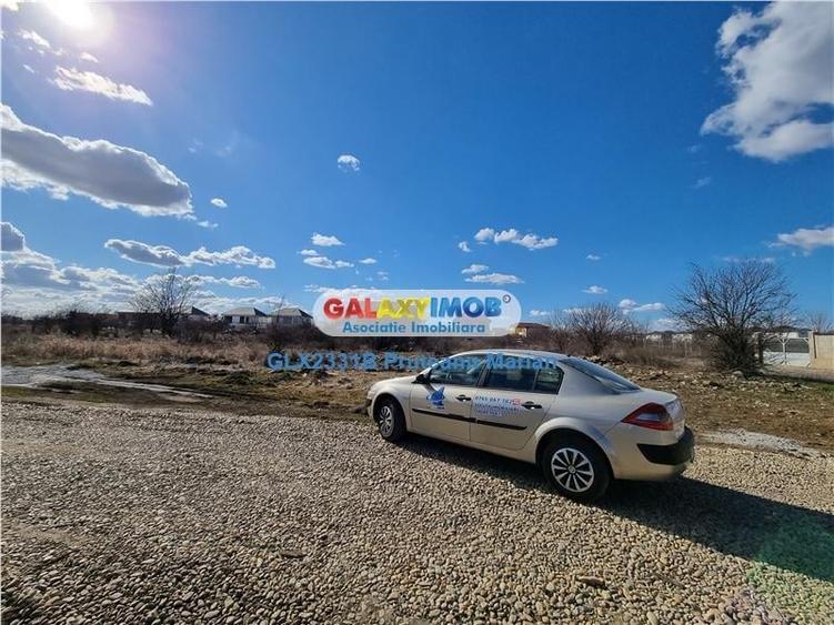 Vanzare teren 11000 mp  pe strada  Safirului din Bragadiru. - 2