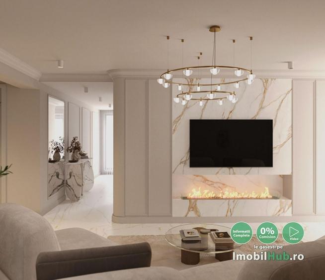 Apartament cu 3 camere semidecomandat în Bună Ziua
