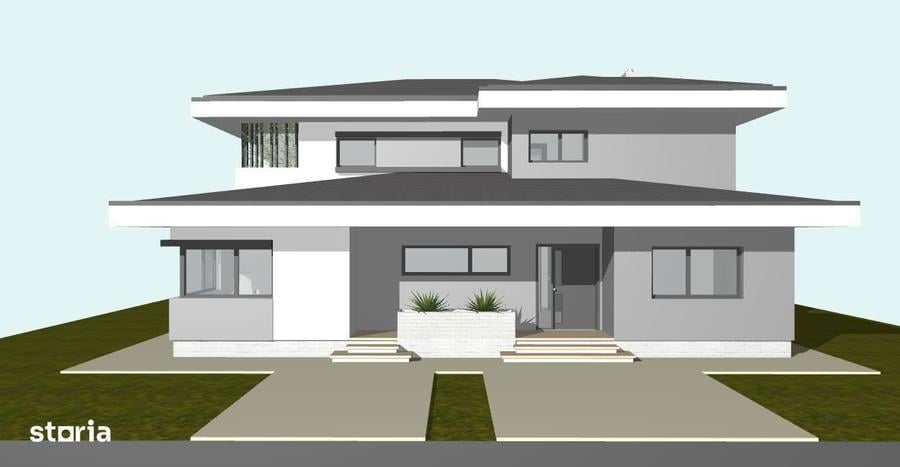 Casa P+1 pe structura metalica teren 2.660 mp - toate utilitatile - 16