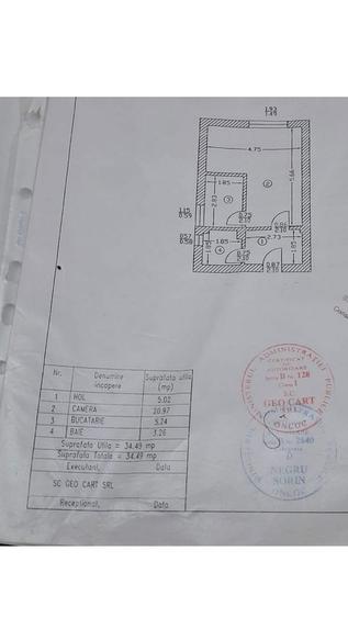 Garsoniera decomandata in Pipera/Detached studio in Pipera - 1