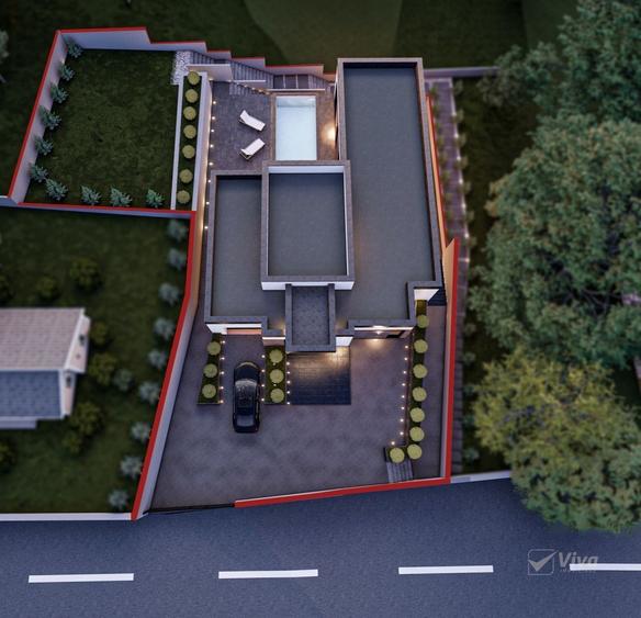 Copou-serv. Cazier Judiciar, casă cu piscină, 320mpU, 915 mp teren - 2