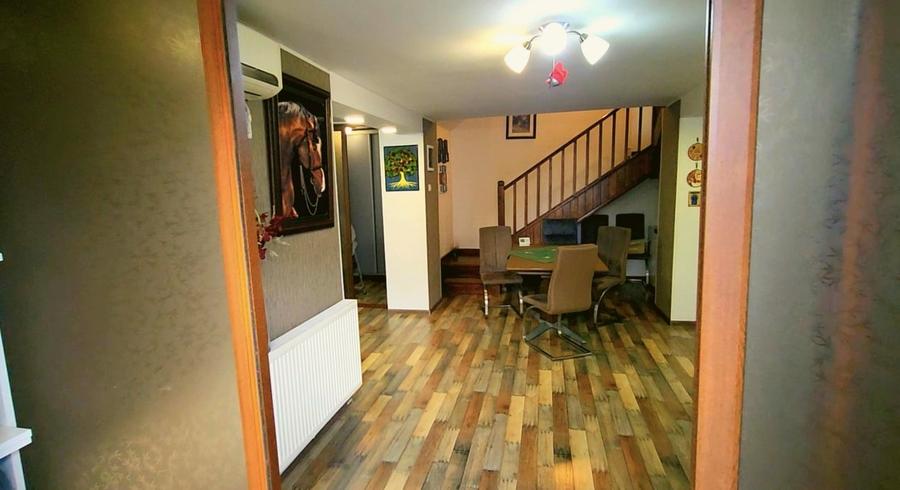 Vila 290mp + 4 spatii comerciale/depozitare, teren 1401 mp, acces DN1 - 8