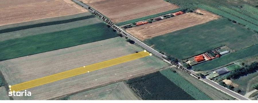 De vanzare teren com. Sarata, Bacau - 2500mp - 1