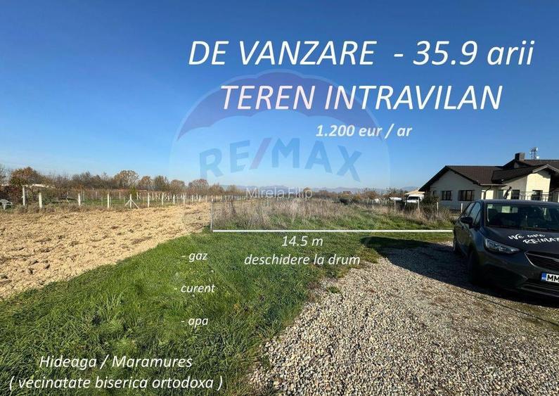 NOU -- TEREN DE VANZARE - Hideaga