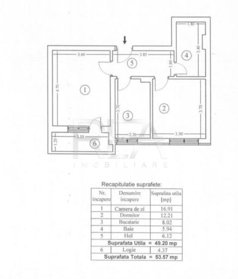 2 camere 4/12, Lujerului-Mall Plaza-Bloc 2016, panouri solare. - 11