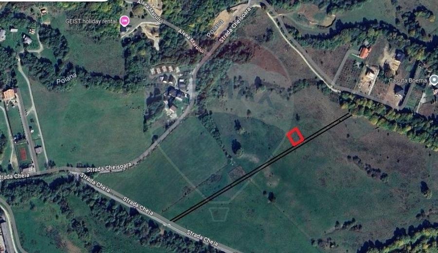 Teren Rasnov - Cheile Rasnoavei, 654mp, posibil 1329mp - 2