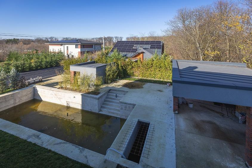 Pădurea Vlăsiei Design Modern Relaxare deplină Vilă cu Piscină, Comision 0% - 50