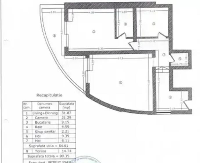 Apartament 2 camere, terasa 14,74 mp, zona Herăstrău - 8