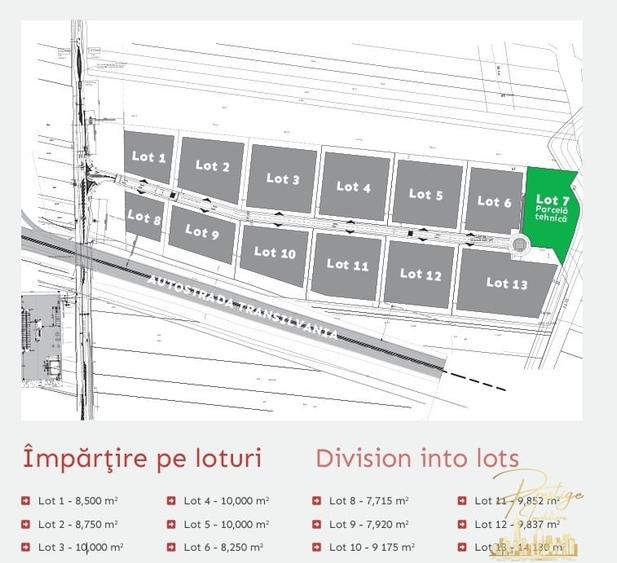 Teren pentru Parc Industrial de vanzare pe Autostrada Transilvania - 4