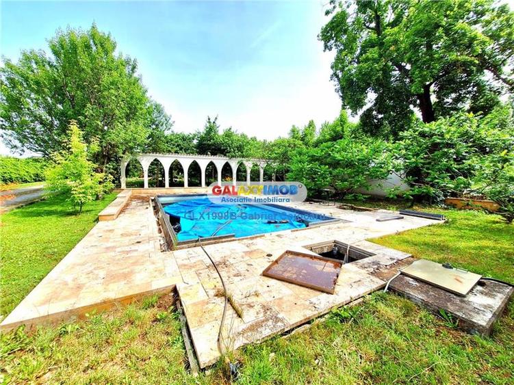 Casă cu 5 camere cu Teren 4043 Mp în Snagov