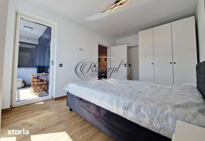 Apartament cu 2 camere semidecomandat, mobilat în Florești
