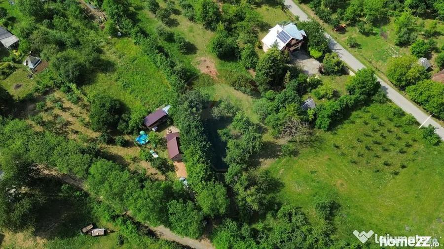 Casă cu 2 camere cu Teren 450 Mp în Remetea Chioarului
