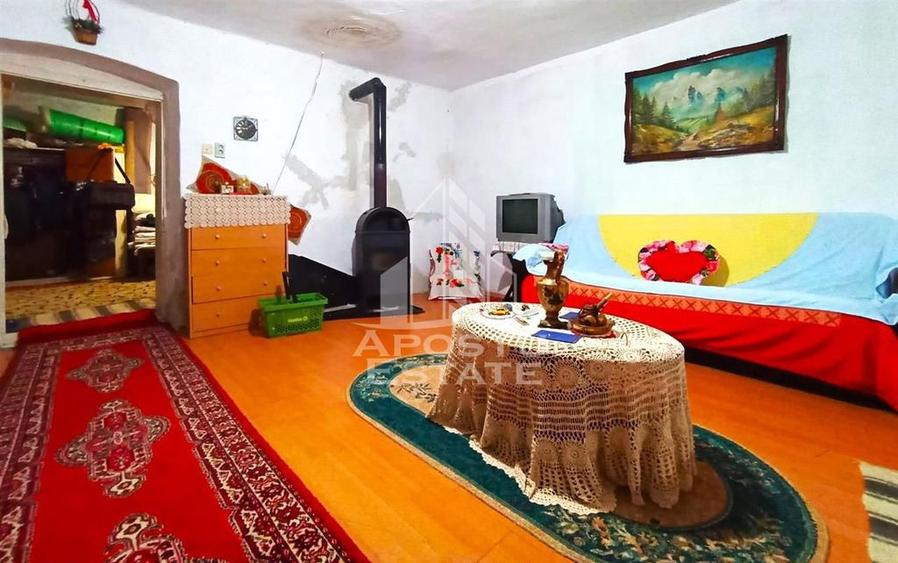 Casă cu 4 camere cu Teren 996 Mp în Dudeștii Noi