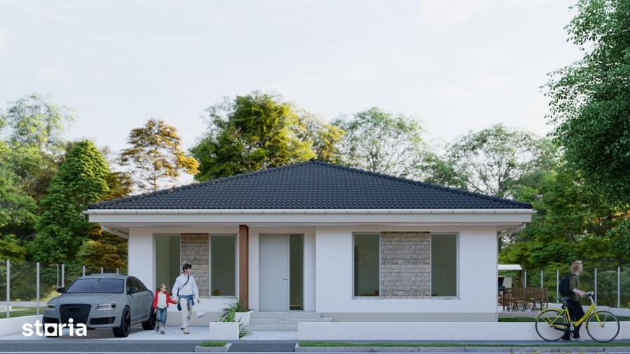 Casă cu 4 camere cu Teren 379 Mp în Central