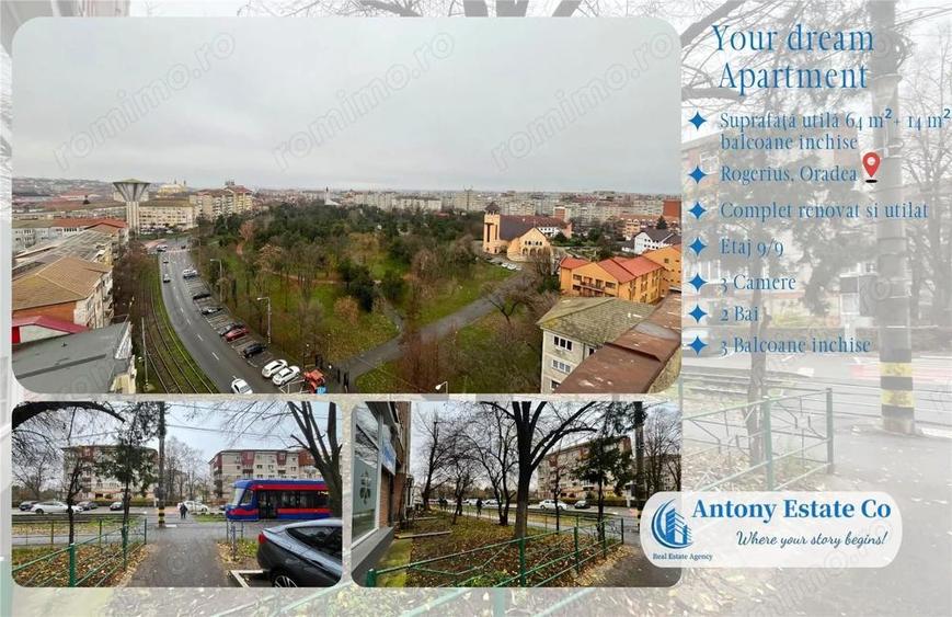 Apartament de vanzare, 3 camere, Rogerius - Oradea - 2