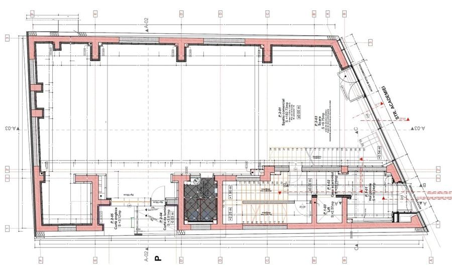 Spatiu comercial 260 mp, parter, Calea Victoriei - Union, cladire noua 2011 - 2