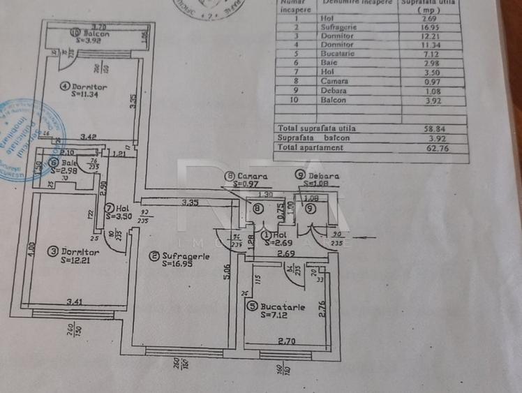 Apartament 3 camere Obor – mobilat si utilat complet - 26