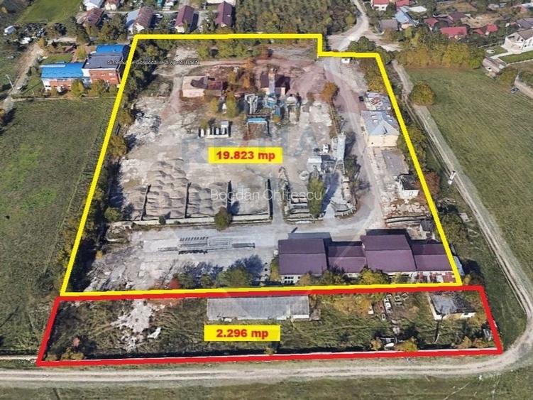 Spatiu industrial de 22,119mp de vanzare in zona Serbanesti