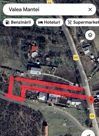 Teren intravilan+ extravilan vie Valea Calugareasca Valea Mantei - 3