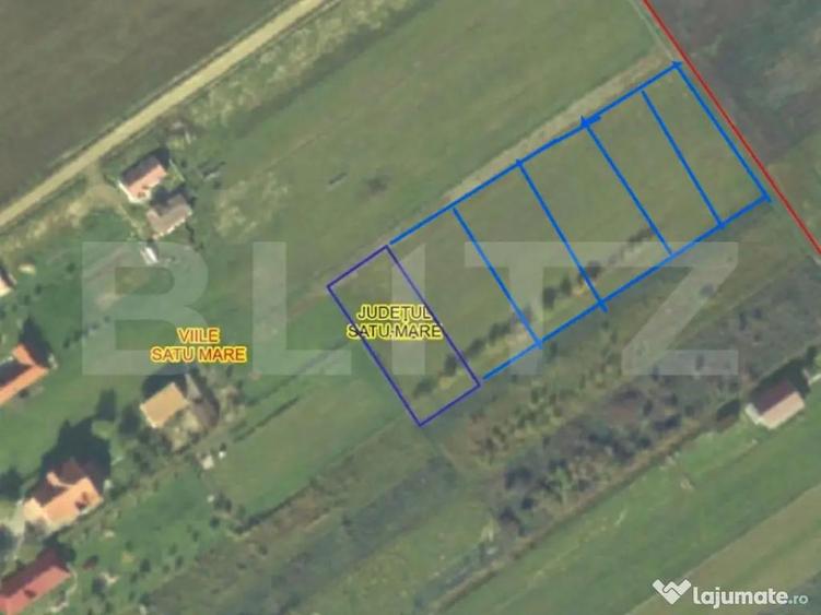 Teren 6.770 mp Parcelat in 6 Loturi Ideal Investi?ie s - 1