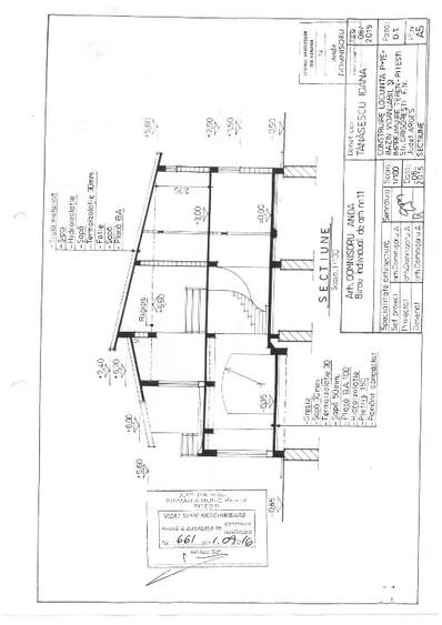 Casa la rosu 150mp , Autorizatie de Construire , teren 813 mp Pitesti - 7