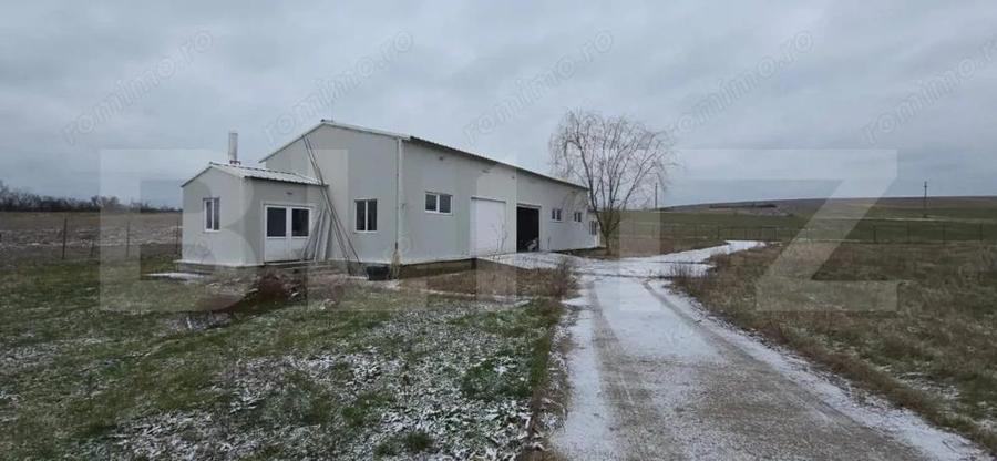 Hala industriala/comerciala, 190 mp, teren 2460 mp, Vulpeni - 2