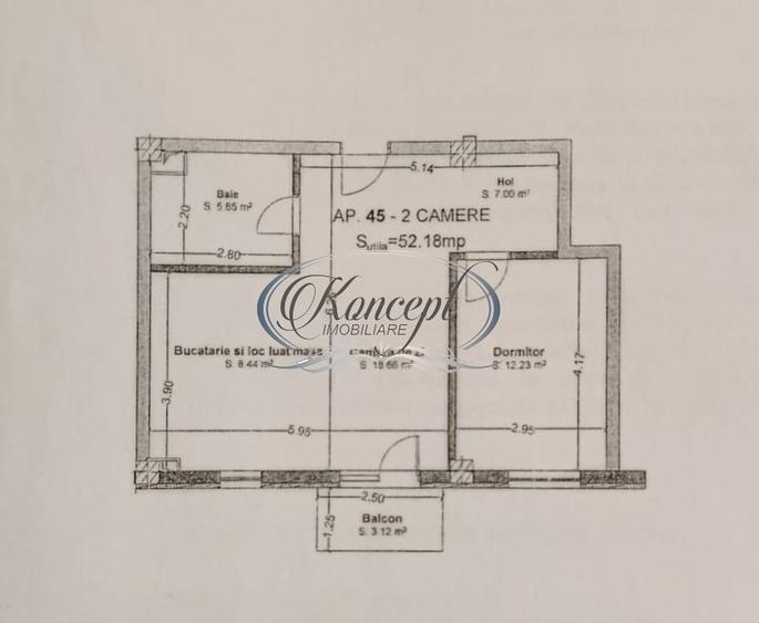 Apartament luminos cu orientare sudica in New City Floresti - 15