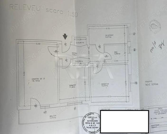 Apartament 3 Camere , Decomandat , Centrala Proprie Apartament 3 Camere , Decomandat , Centrala Proprie