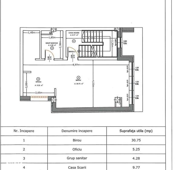 Inchiriem spatiu comercial/birou, Str. Mestesugarilor ,Locatie premium - 8