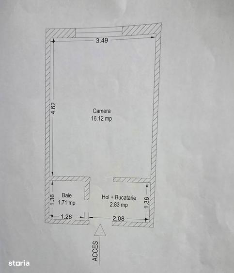 De vanzare 1 camera, Steaua, Timisoara - 6