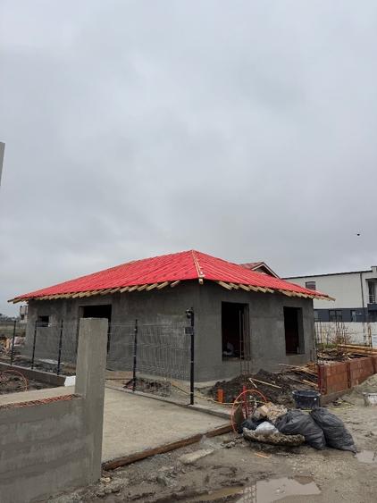 Casă regim parter eficientă termic proiect NZEB - 9