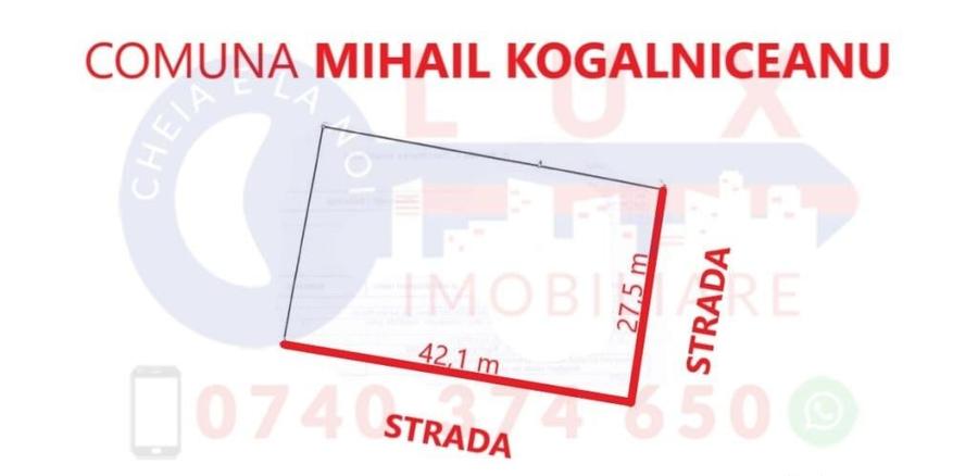 ID 7805 Teren intravilan in Comuna Mihail Kogalniceanu - 3