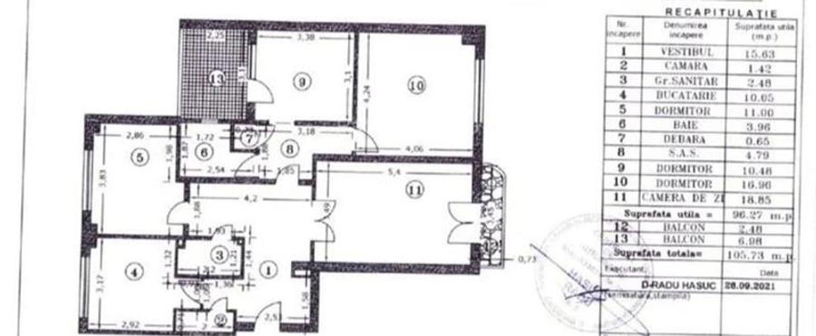 Apartament 4 camere Unirii Fantani - 2