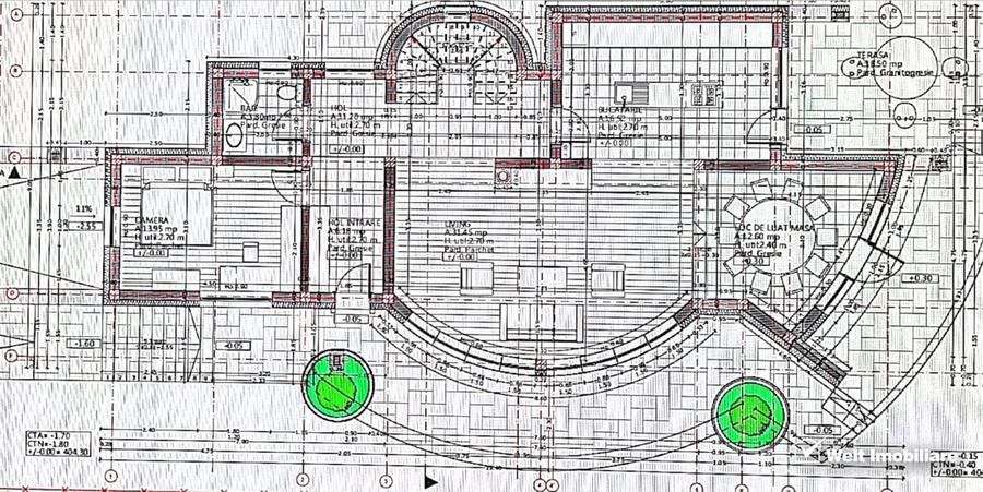 Casa cu arhitectura unica, 257 mp utili, 725 mp teren, Tineretului - 9
