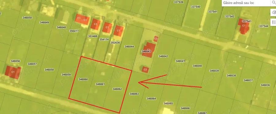 Terenuri intravilane 1000 mp Sanpaul fs.20 ml cu utilitati 39500 euro - 8